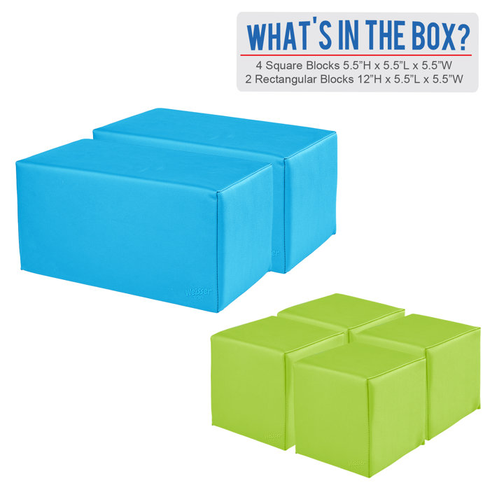 WEISSERTOYS 6 Piece Block Set & Reviews Wayfair